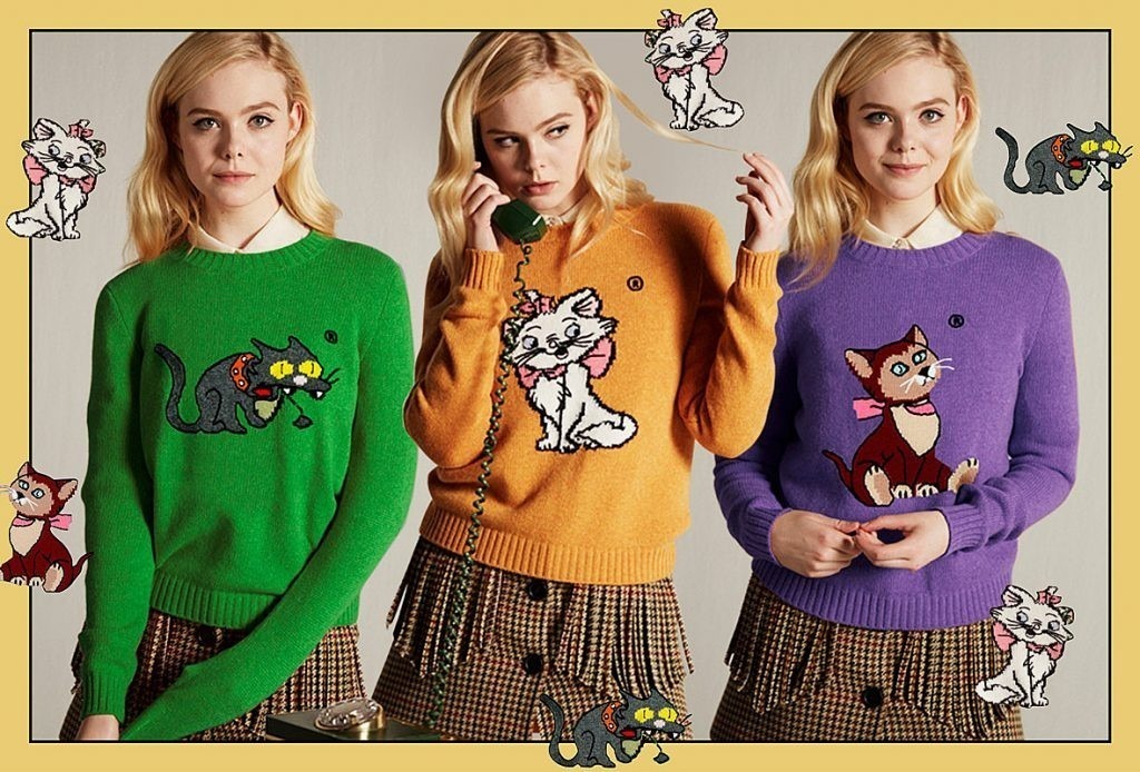 Miu Miu представляет коллекцию пуловеров для всех любителей кошек. Кис-кис!