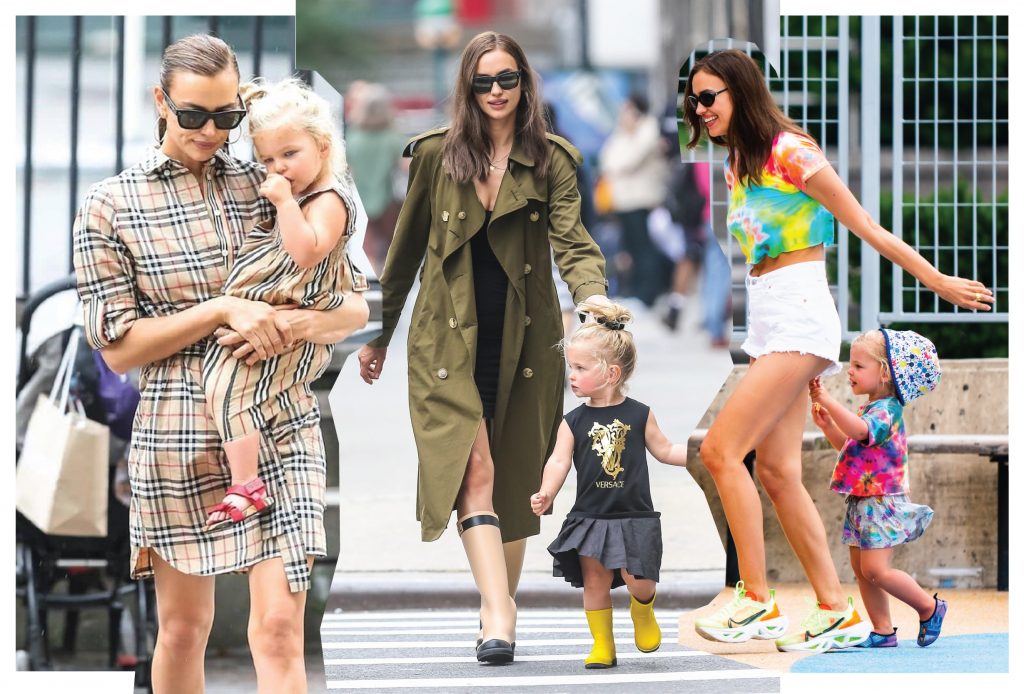Family look: как одеваться маме с дочкой – знает Ирина Шейк