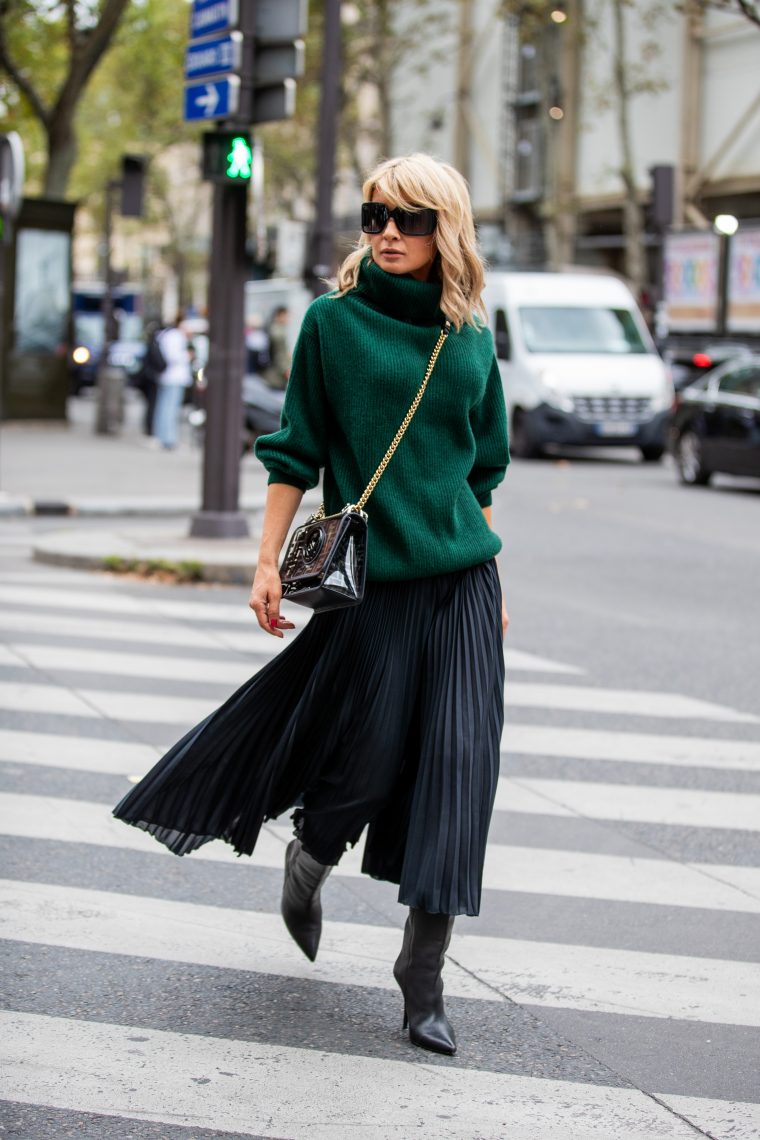 юбка плиссе 2020 осень