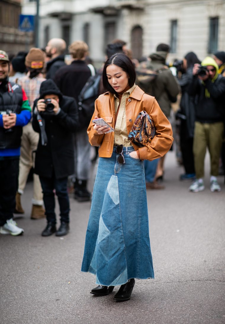 На миланской неделе моды