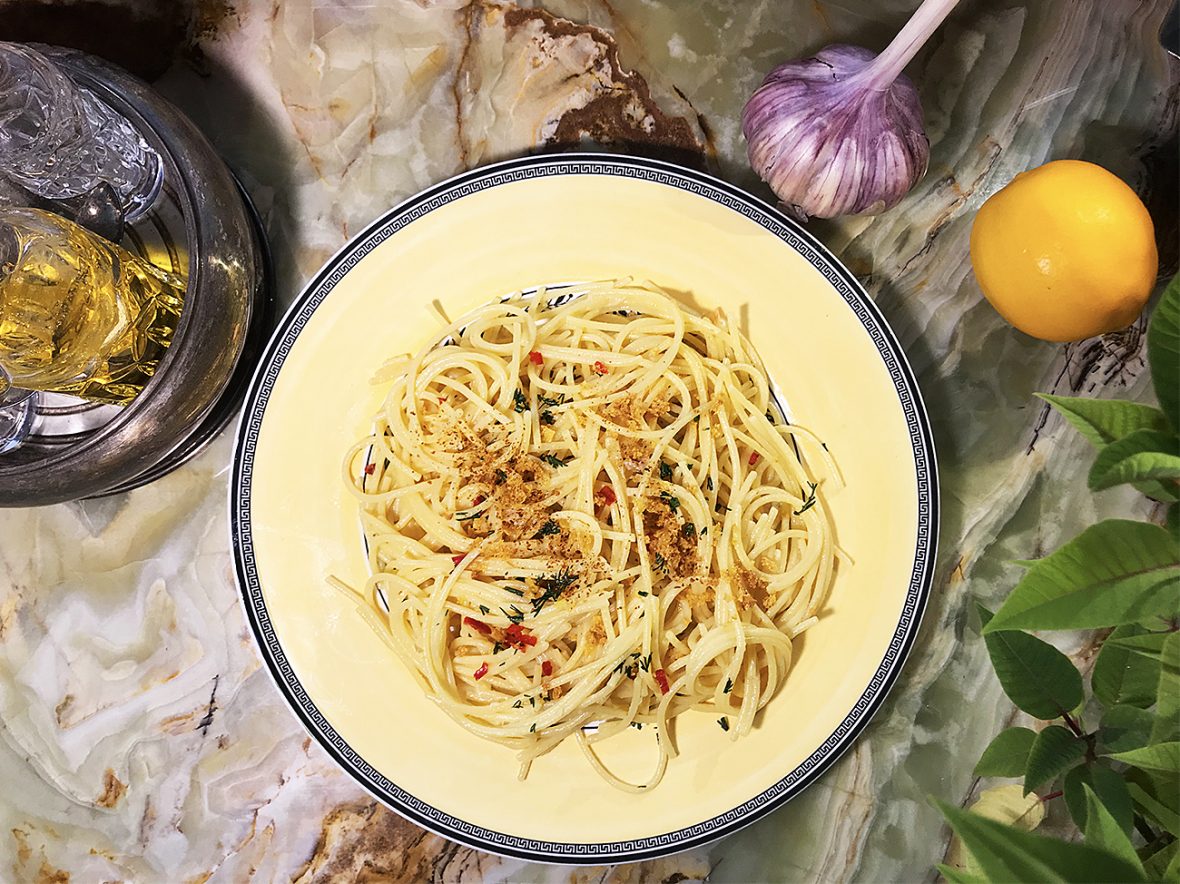Спагетти алио и олио – итальянская классика в стиле ЗОЖ