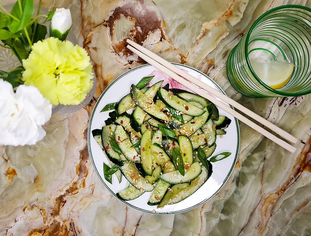 Битые огурцы – летний салат из Китая