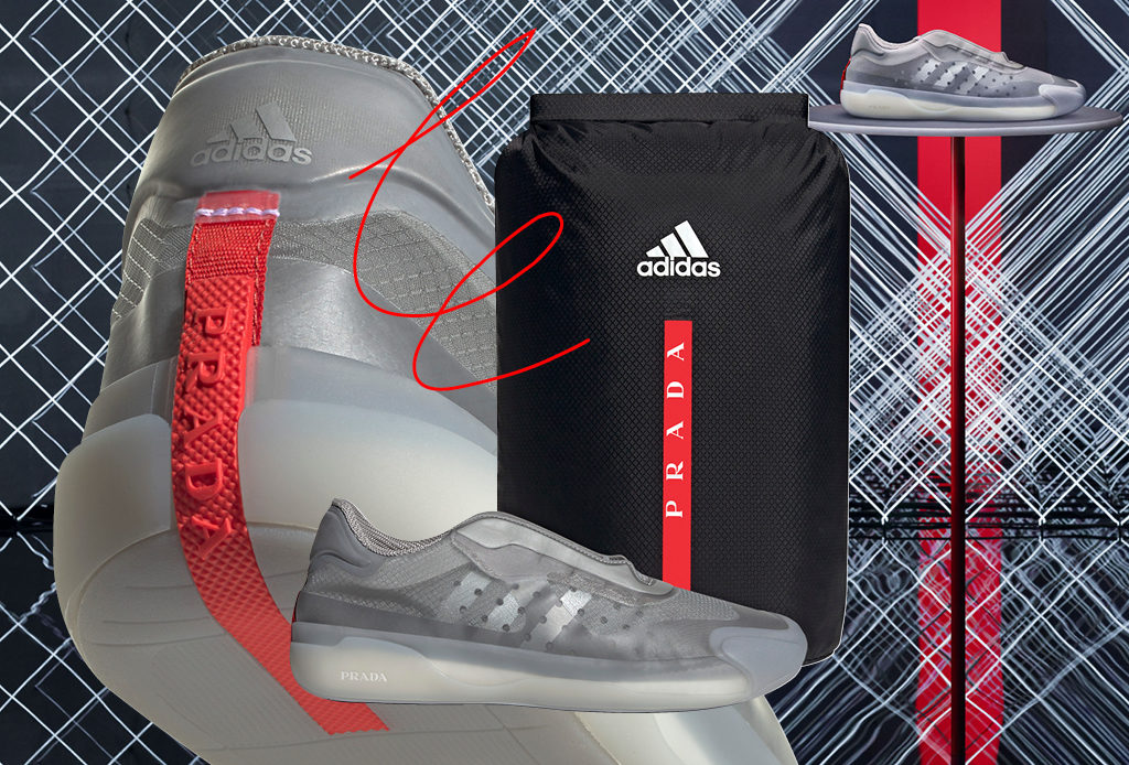 Яхта, парус: кроссовки adidas x Prada A+P LUNA ROSSA 21 в новых цветах